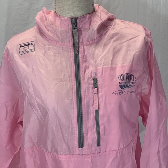 NASCAR Chaser Authentics Pink #24 Jeff Gordon Windbreaker Size XL - Picture 3 of 15